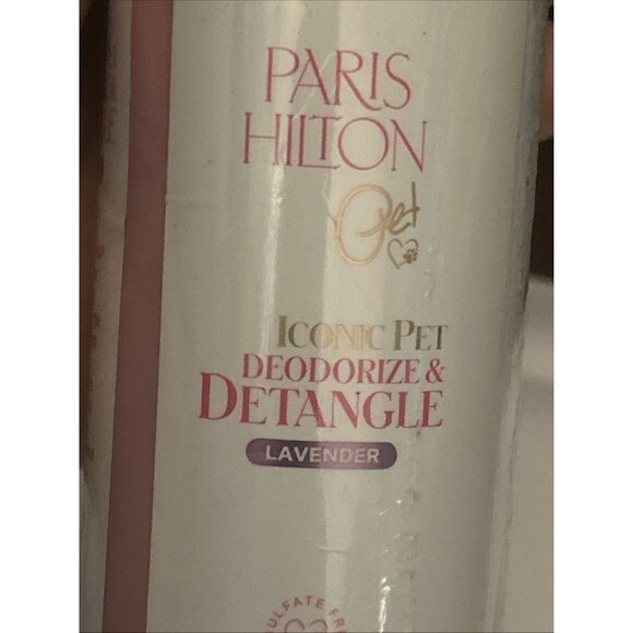 Paris Hilton Dog Deodorizer & Detangle w/Refresh & Calming Lavender Scent 10 Oz - Picture 10 of 10
